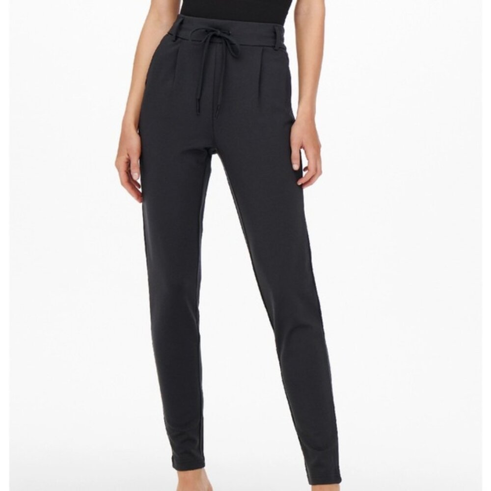 ONLY Women’s PopTrash Regular Fit Classic Trousers Black XL Super Soft!